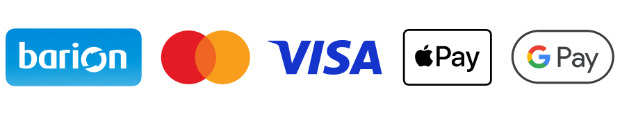 Barion Pay – Mastercard, Visa, Apple Pay, Google Pay