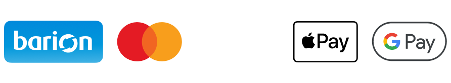 Barion Pay – Mastercard, Visa, Apple Pay, Google Pay
