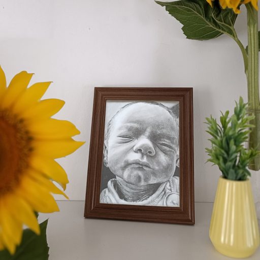 Babaportré polcon